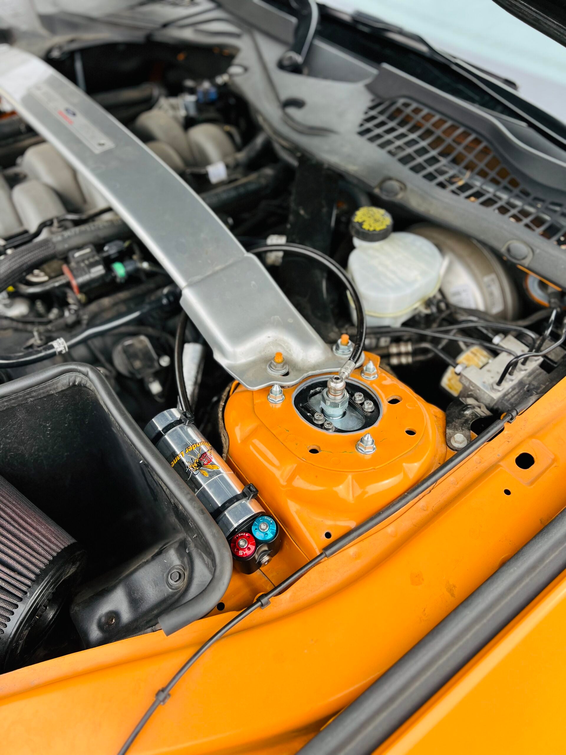 Thunder Lane TL-PRO coilover detail for Audi 80
