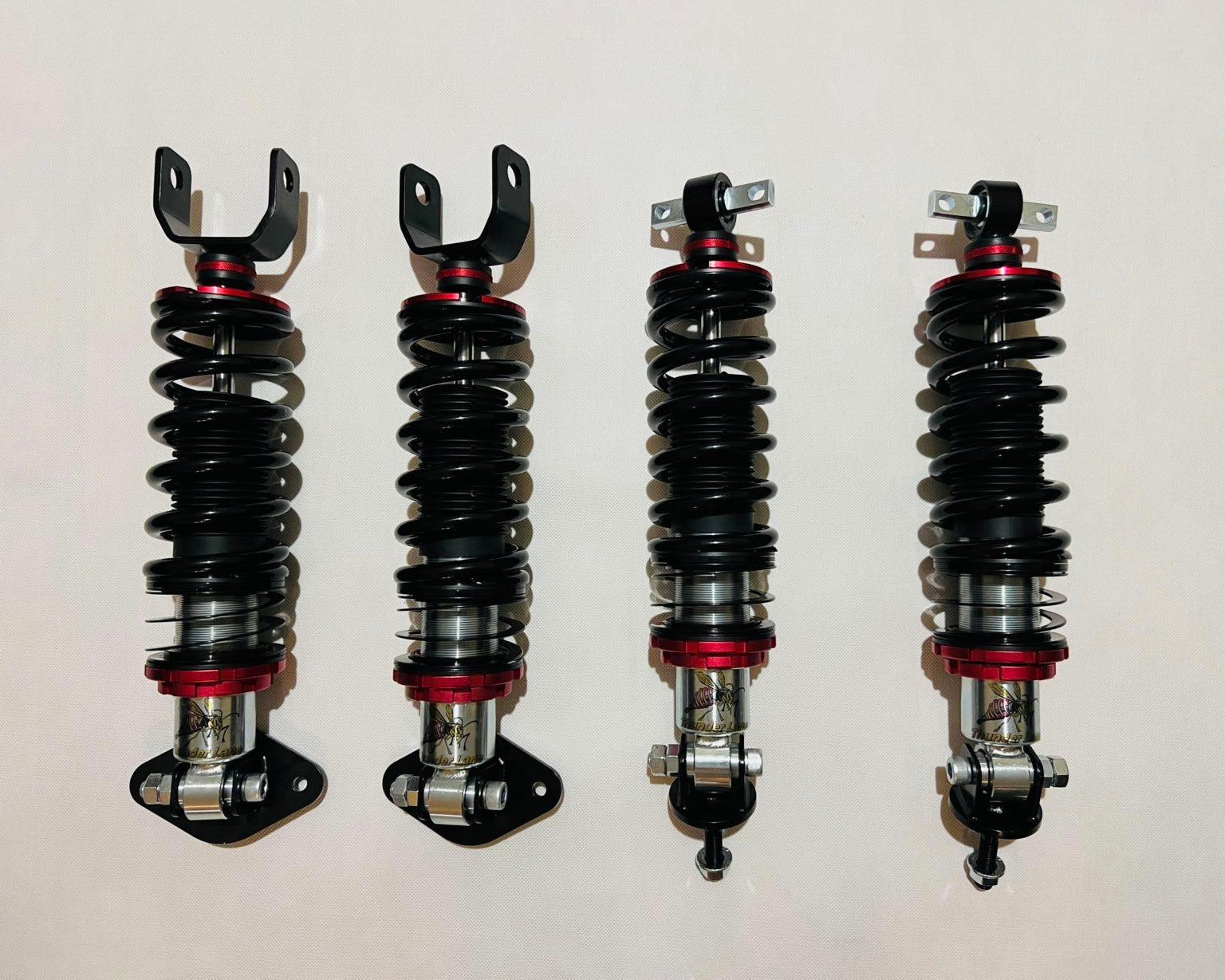 TL-ONE built-to-order coilovers for Chevrolet Corvette C5 and C6 with 46mm monotube dampers