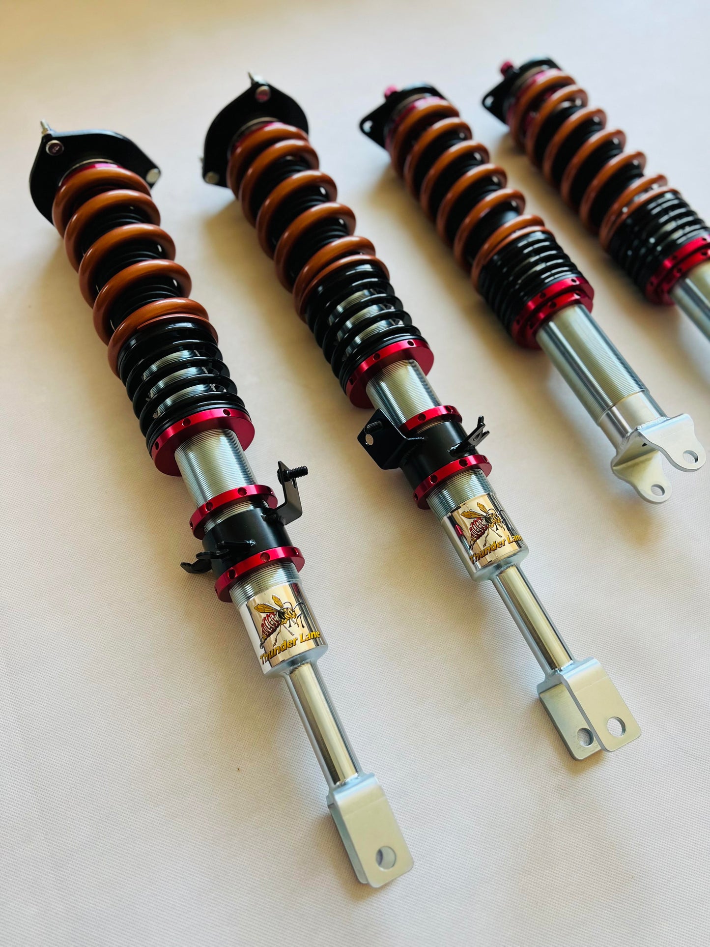 Thunder Lane Track Performance 1-way Adjustable Custom Spec Coilover Kit for SN-95 Mustang